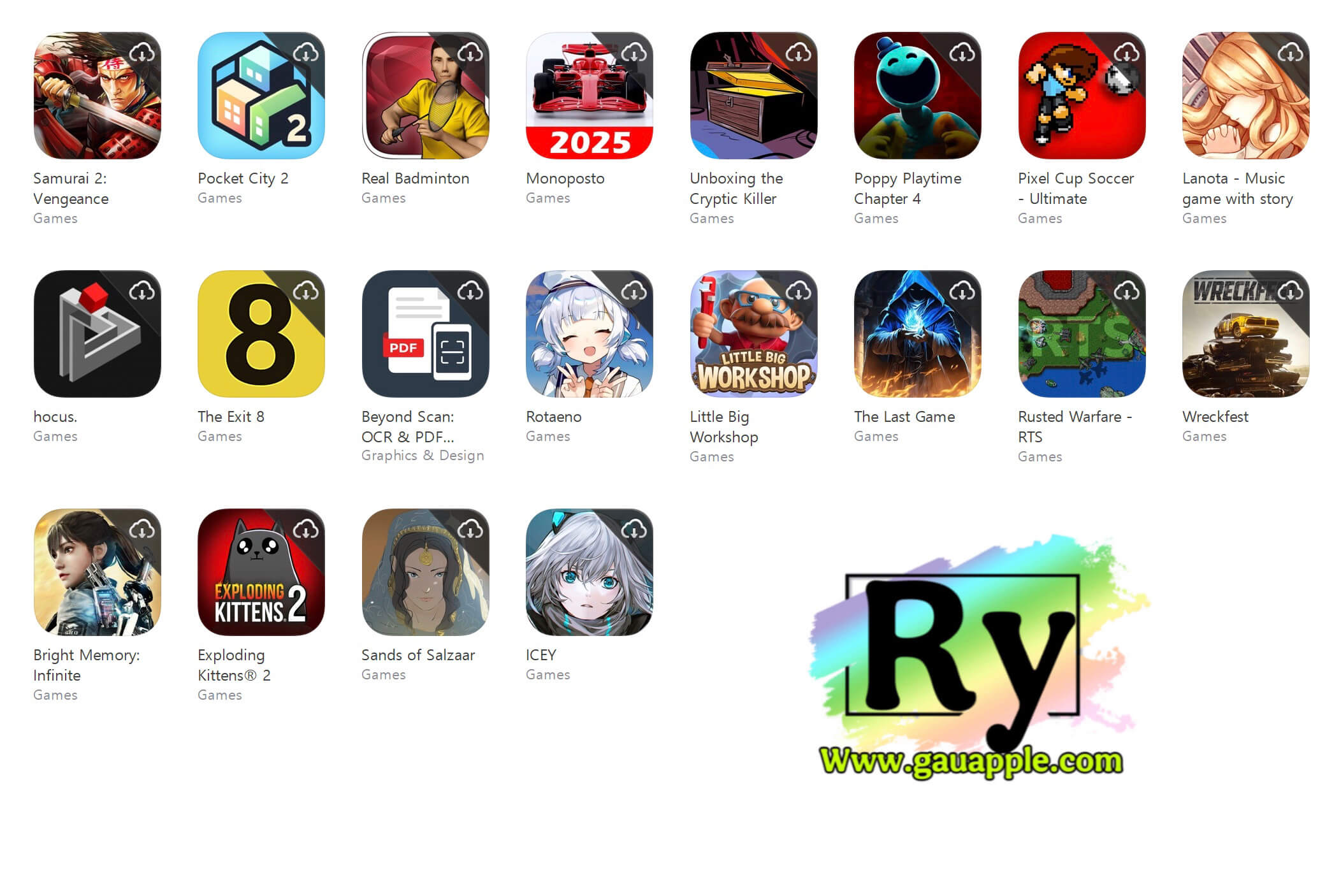 thuê id apple tải game ios giá rẻ - gấu apple