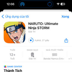 Tải game naruto ultimate ninja storm ios