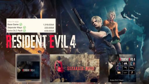 Tải Resident evil 4 ios full game và dlc