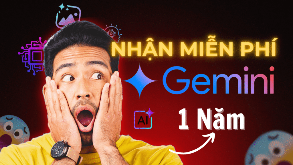 Nhận Gemini Student Pro 1 năm